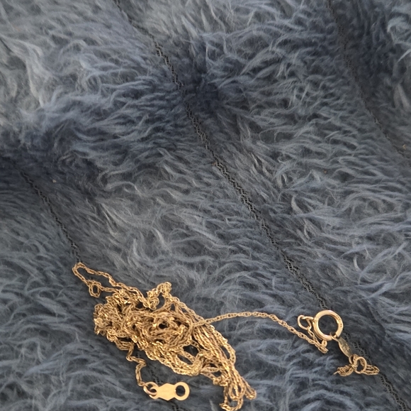 2 Broken 14k Gold Neclaces - Picture 13 of 13